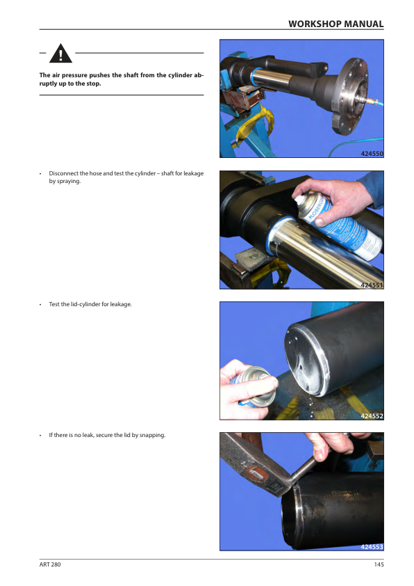 Ammann ART 280 Pneumatic Roller Workshop Repair Manual Workshop Guide