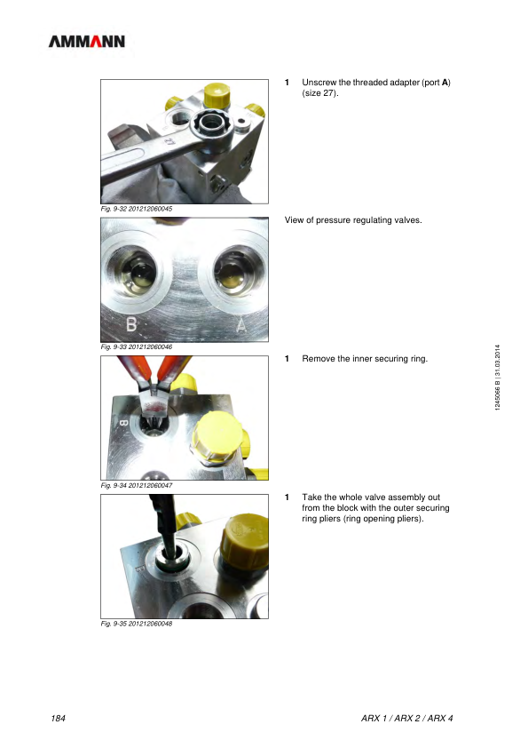 Ammann ARX 12, ARX 16, ARX 16 K, ARX 20, ARX 23, ARX 23 K Tandem Roller Workshop Repair Manual Workshop Guide
