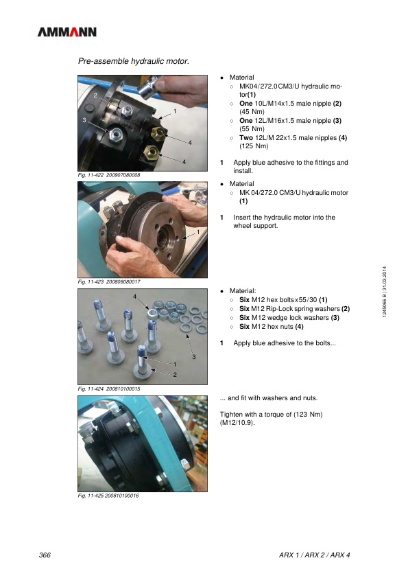 Ammann ARX 26, ARX 26 K, ARX 36, ARX 40, ARX 40 K, ARX 45 Tandem Roller Workshop Repair Manual Workshop Guide