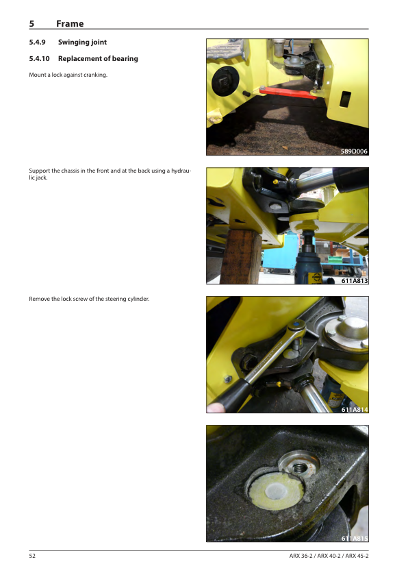 Ammann ARX 40-2, ARX 40-2C Tandem Roller Workshop Repair Manual Workshop Guide