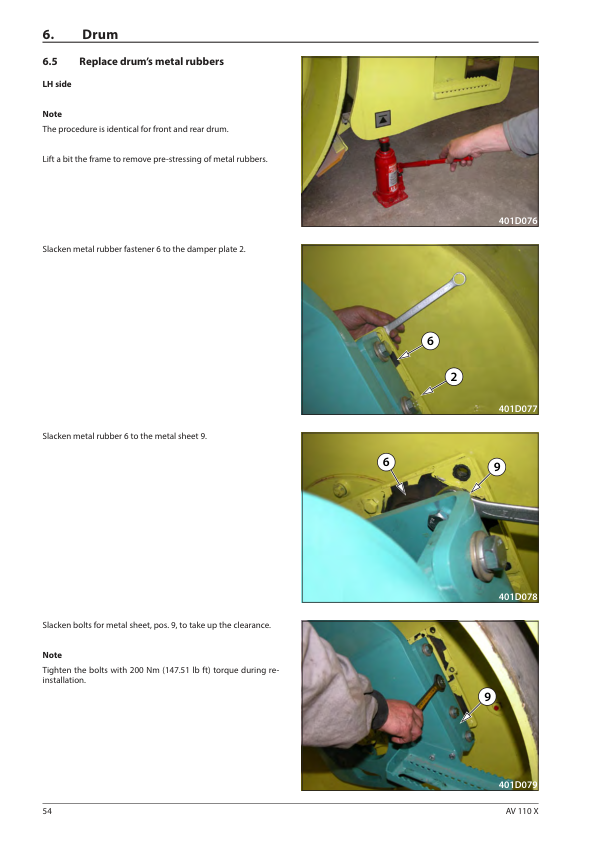 Ammann AV 110 X, AV 110 X4 Heavy Tandem Roller Workshop Repair Manual Workshop Guide