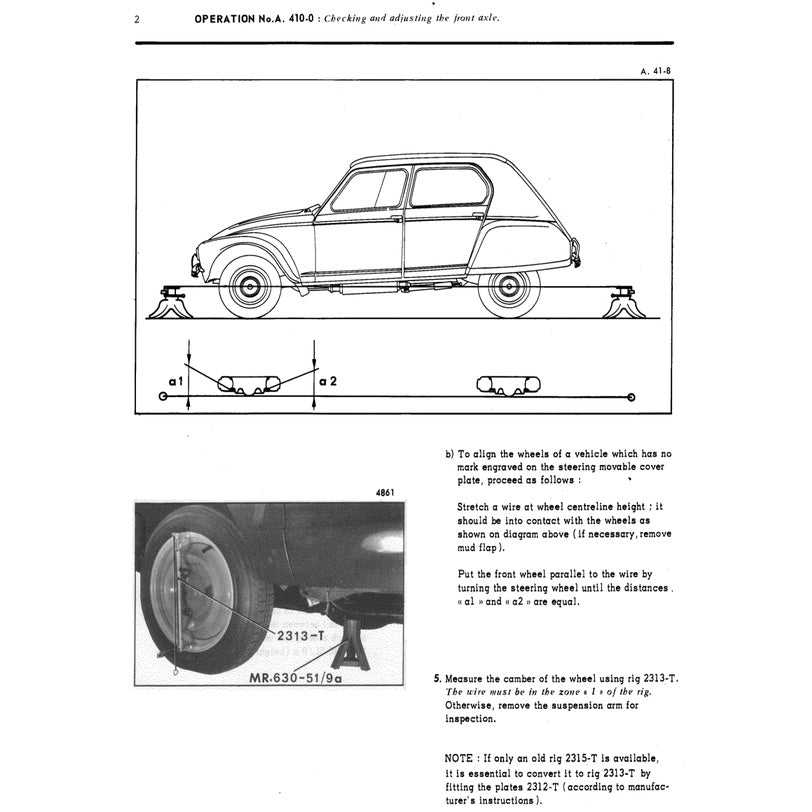 CITROEN 2CV, DYANE, MEHARI, 2 CV VAN, 3 CV 1964-1986 Full Manual Set – Repair & Maintenance Manual
