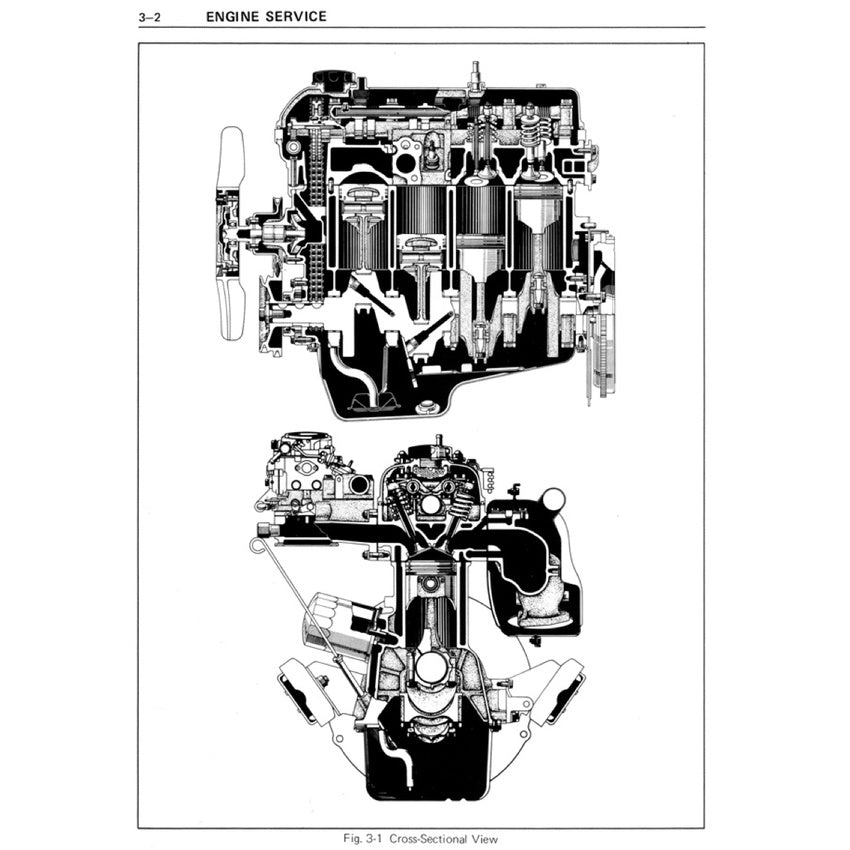 TOYOTA ENGINE 20R Workshop Repair Manual