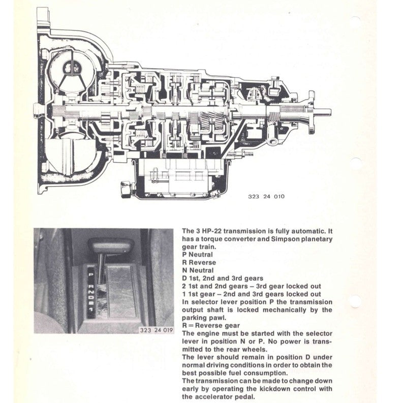 BMW 320 323i (E21)1975-1983 Workshop Repair Manual