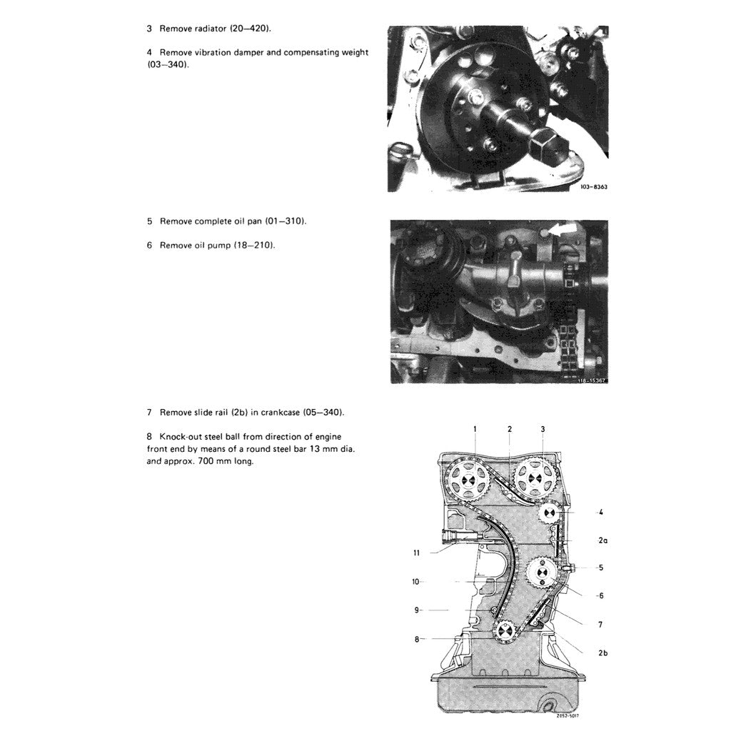 MERCEDES-BENZ ENGINE M110 1980–1996 Full Manual Set – Repair & Maintenance Manual