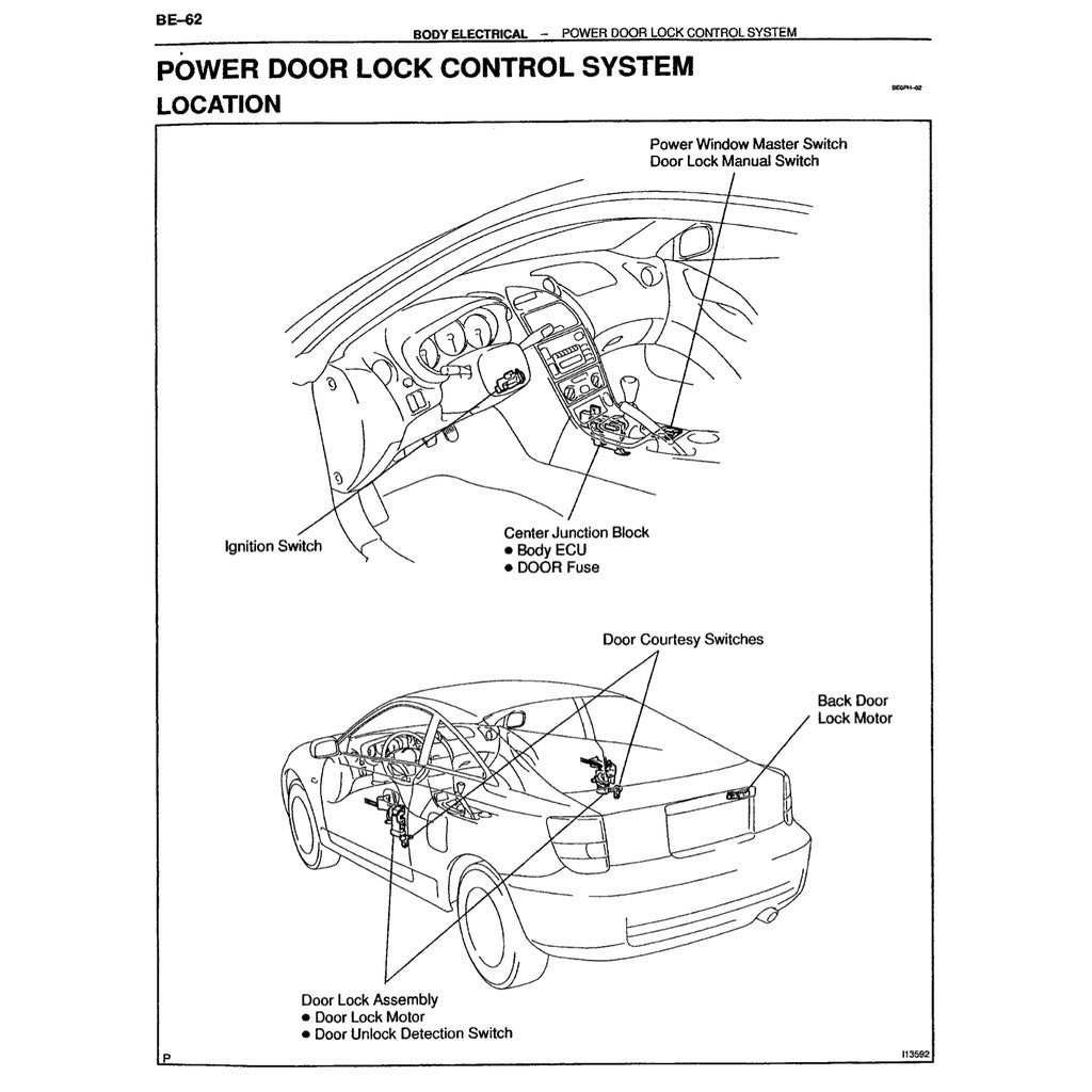 TOYOTA CELICA 2000 T230 1999-2006 Full Manual Set – Repair & Maintenance Manual