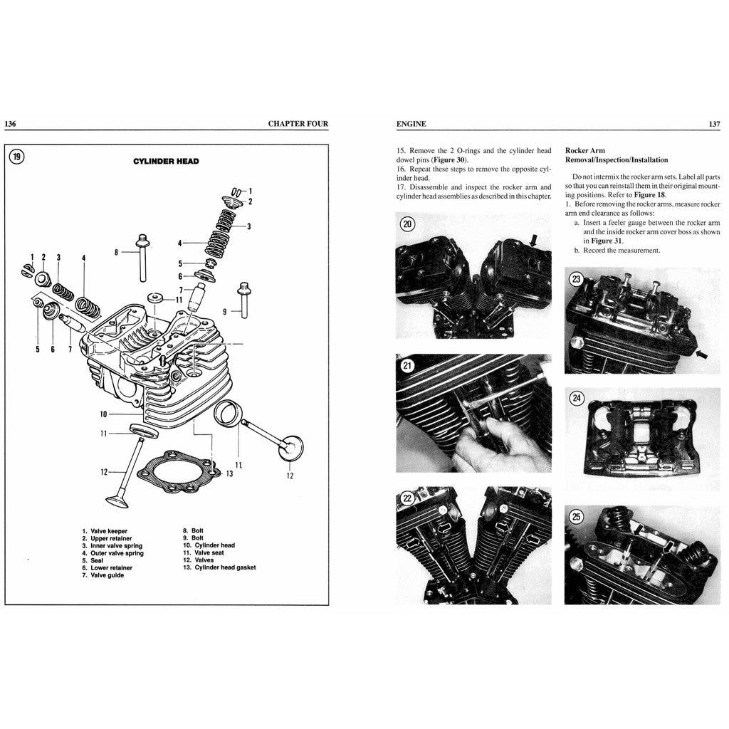 HARLEY DAVIDSON FXD DYNA GLIDE 1991-1998 Full Manual Set – Repair & Maintenance Manual and Spare Parts Catalog - CLYMER