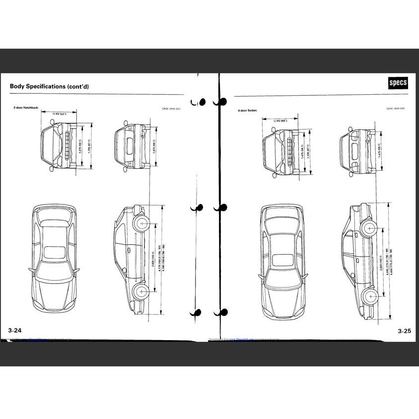 HONDA CIVIC 6 1996-2000 Full Manual Set – Repair & Maintenance Manual