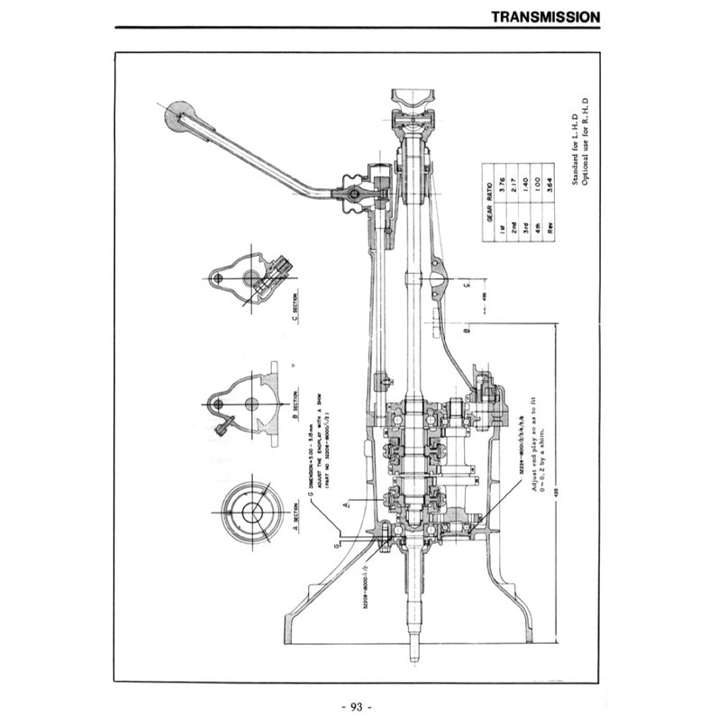 DATSUN 1000 B10 1966-1969 Full Manual Set – Repair & Maintenance Manual