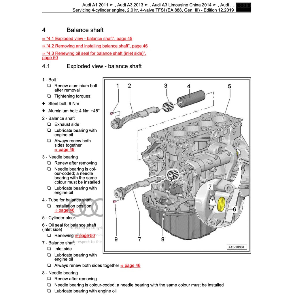 AUDI TT MK3 2015-2023 Full Manual Set – Repair & Maintenance Manual