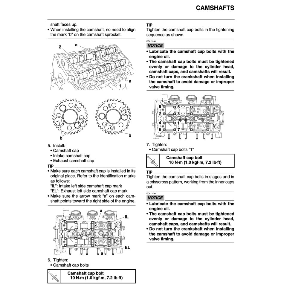 YAMAHA MT-09 MT09 2017-2020 Full Manual Set – Repair & Maintenance Manual and Spare Parts Catalog and User Handbook