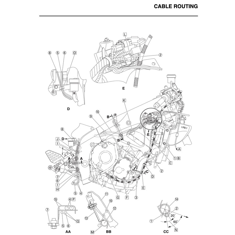 YAMAHA YZF-R6 2008-2015 Full Manual Set – Repair & Maintenance Manual and Spare Parts Catalog and User Handbook