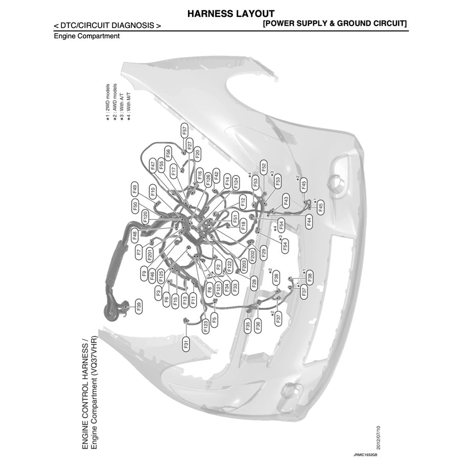 INFINITI G37 2007-2015 Full Manual Set – Repair & Maintenance Manual