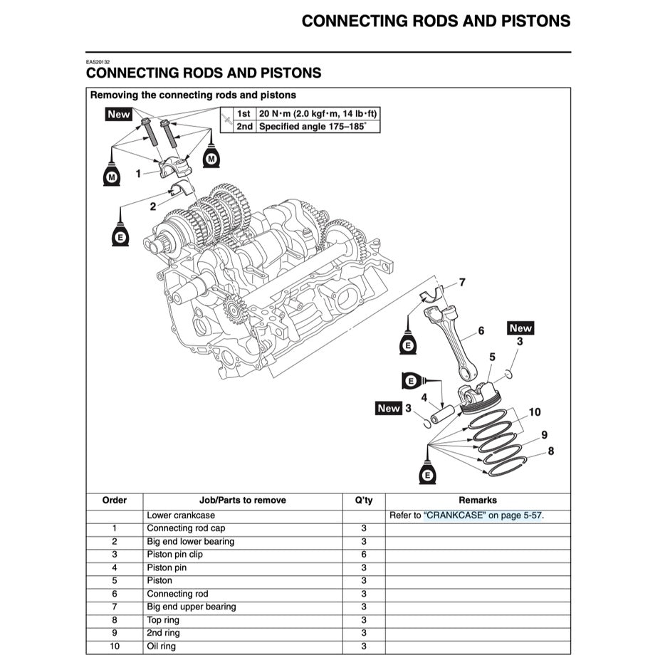 YAMAHA MT-09 MT09 2017-2020 Full Manual Set – Repair & Maintenance Manual and Spare Parts Catalog and User Handbook