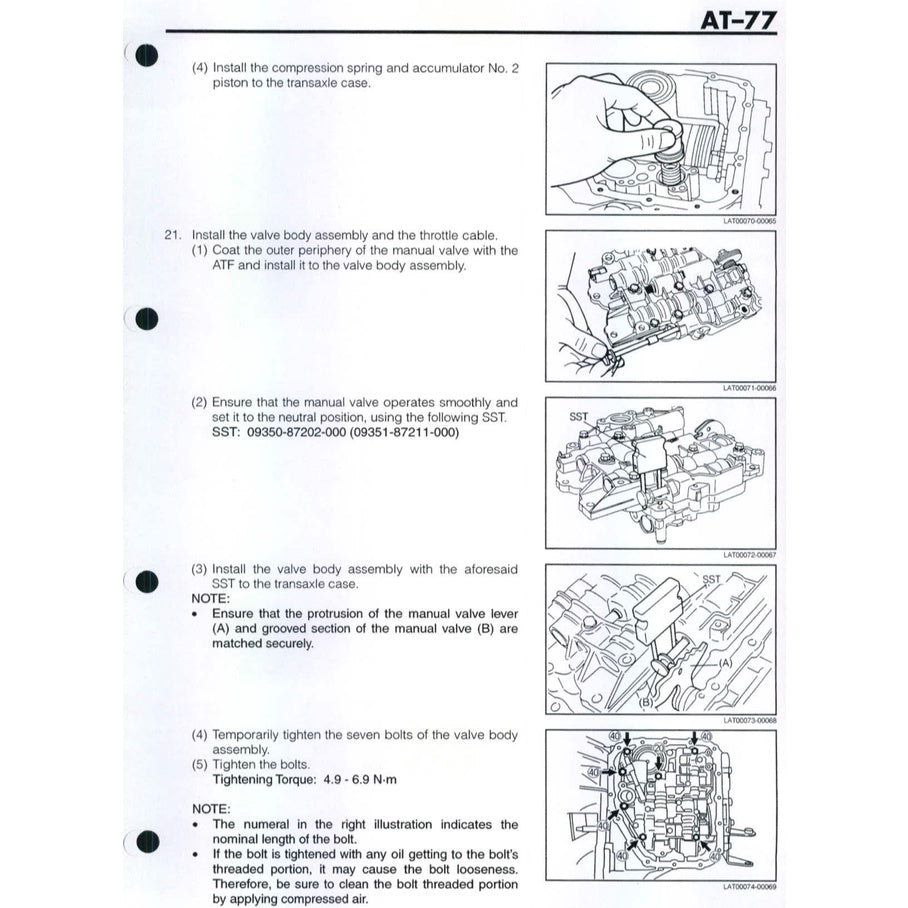 PERODUA KENARI L901 2000-2009 Full Manual Set – Repair & Maintenance Manual