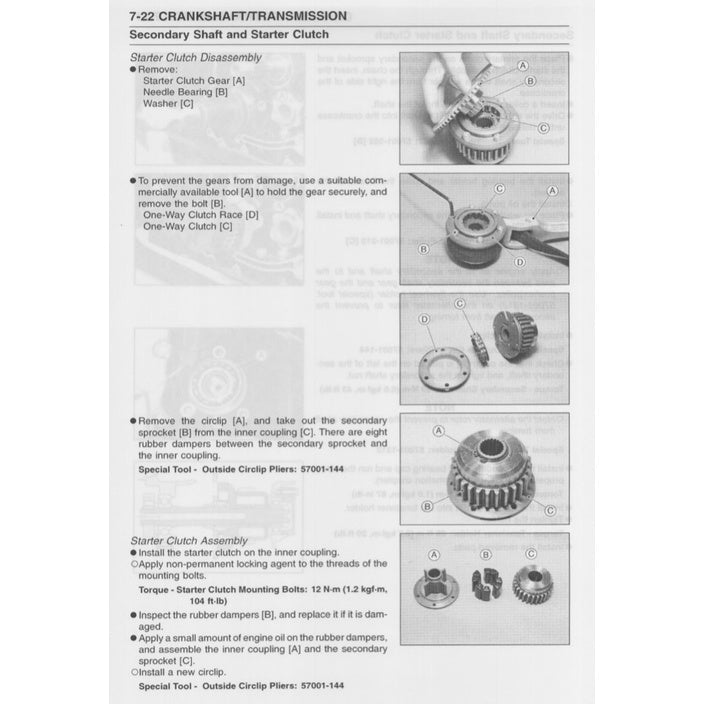 KAWASAKI ZR-7S 1999-2005 Full Manual Set – Repair & Maintenance Manualand Spare Parts Catalogand User Handbook