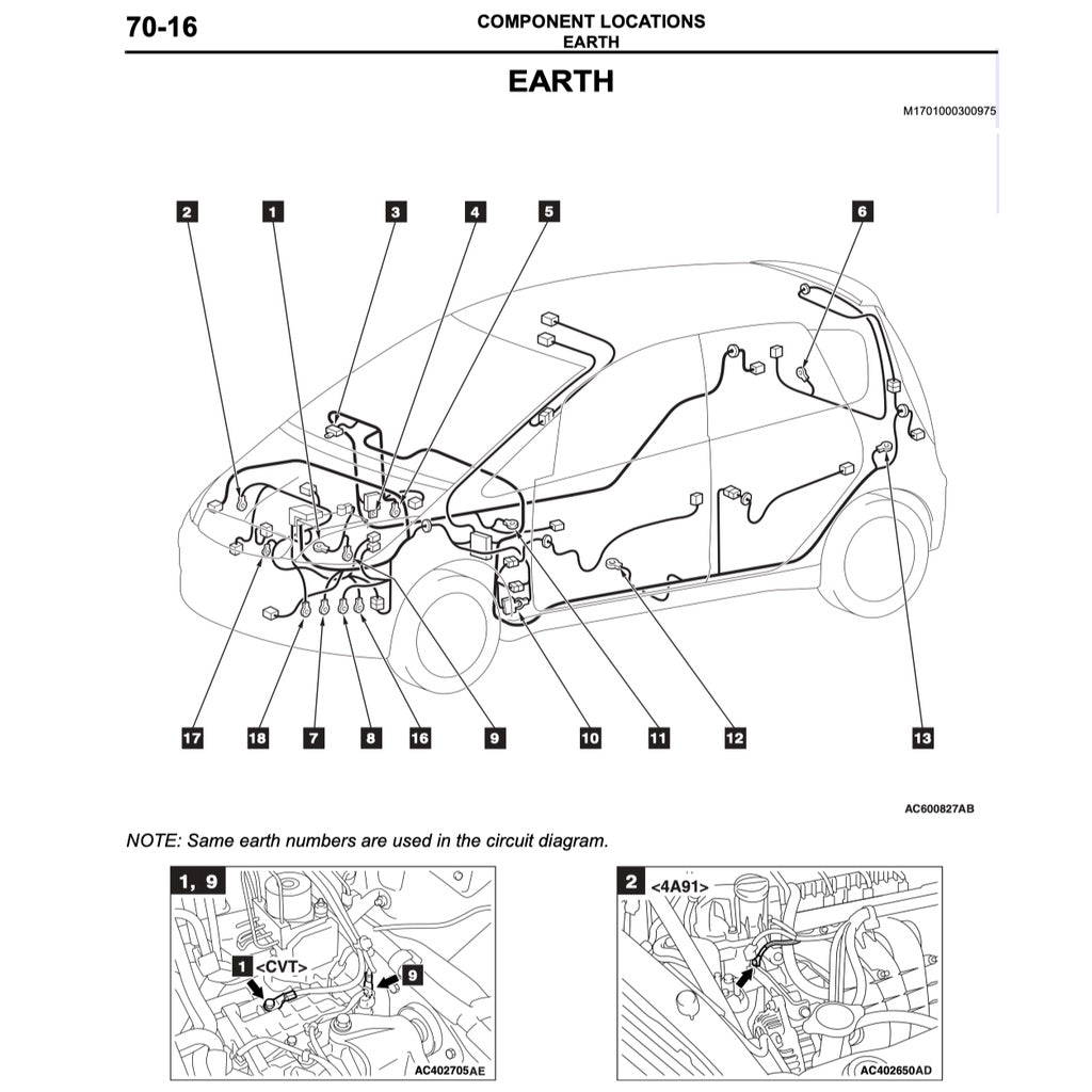 MITSUBISHI COLT Z30 RalliArt 2005-2012 Full Manual Set – Repair & Maintenance Manual