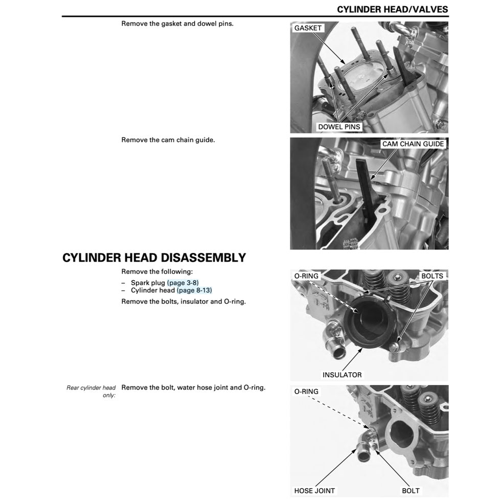 HONDA TRANSALP XL700V/VA 2008-2022 Full Manual Set – Repair & Maintenance Manual and Spare Parts Catalog and User Handbook