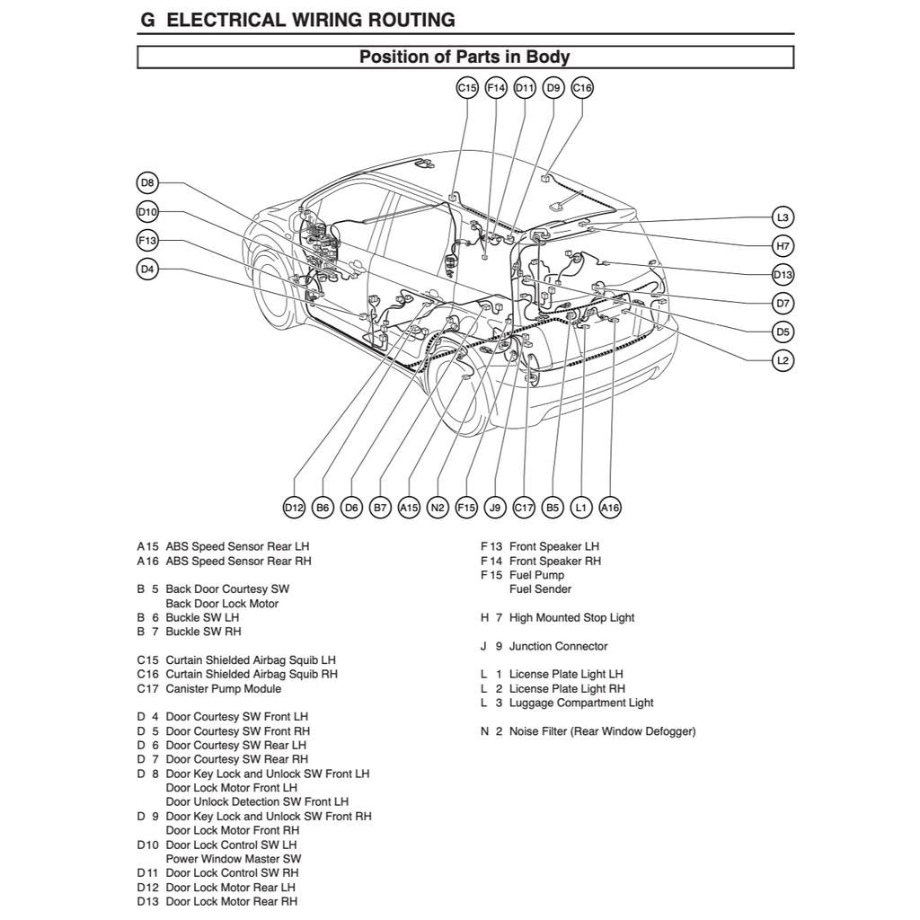 TOYOTA IST SCION XA NCP61 2004-2007 Full Manual Set – Repair & Maintenance Manual
