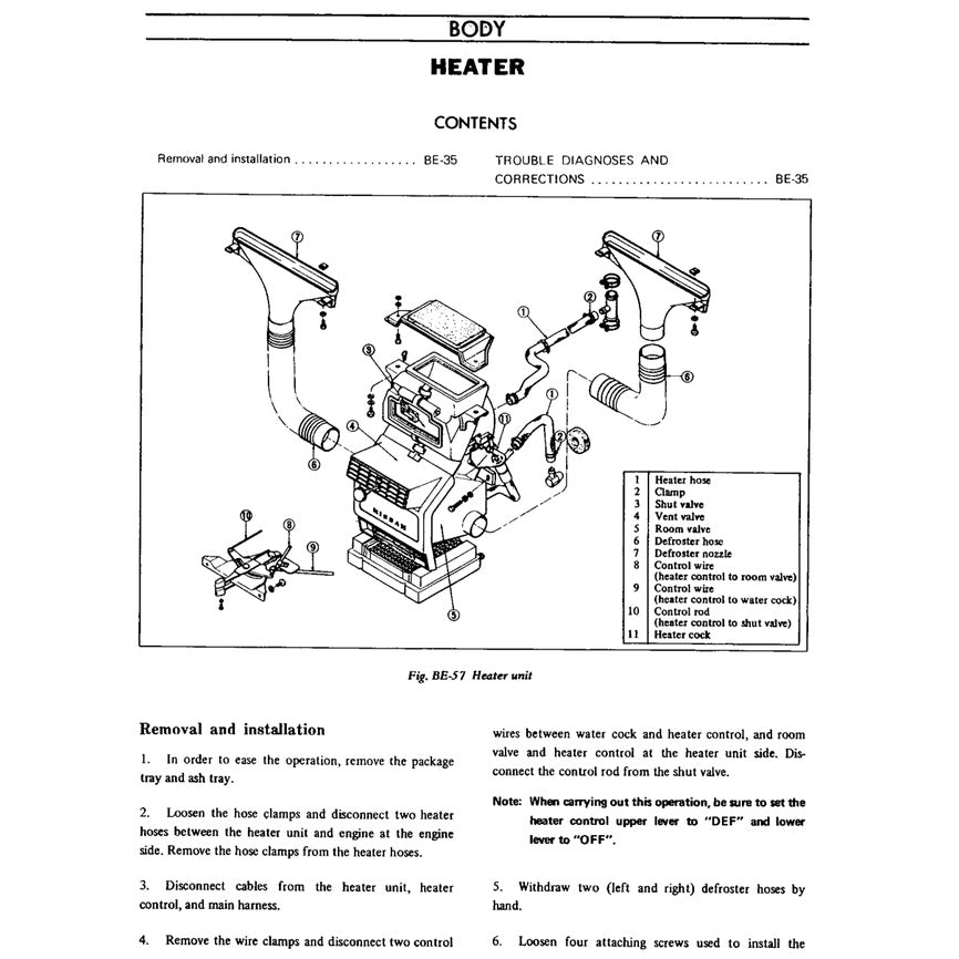 DATSUN 1200 B110 1970-1973 Full Manual Set – Repair & Maintenance Manual