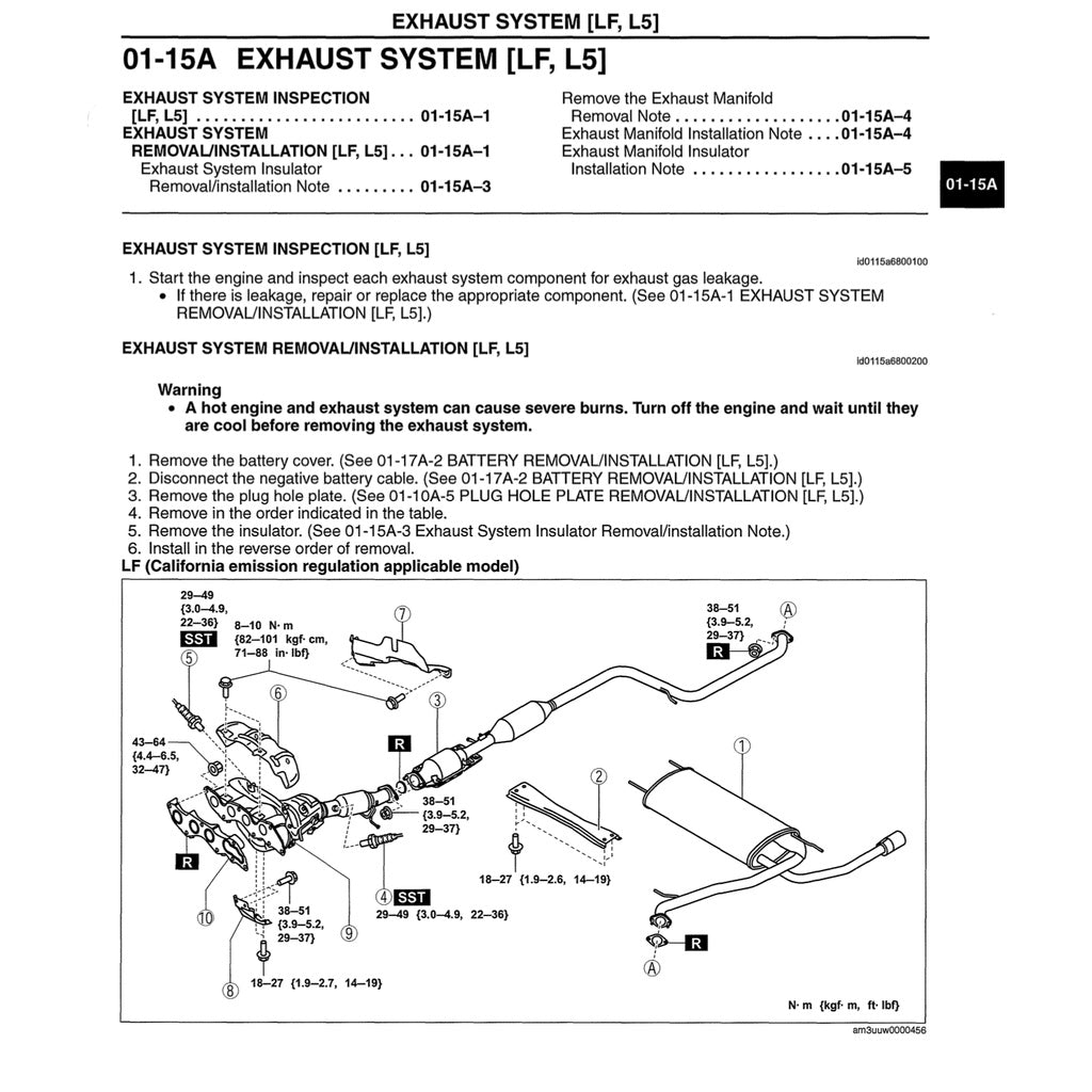 MAZDA 3 BL 2009-2013 Full Manual Set – Repair & Maintenance Manual