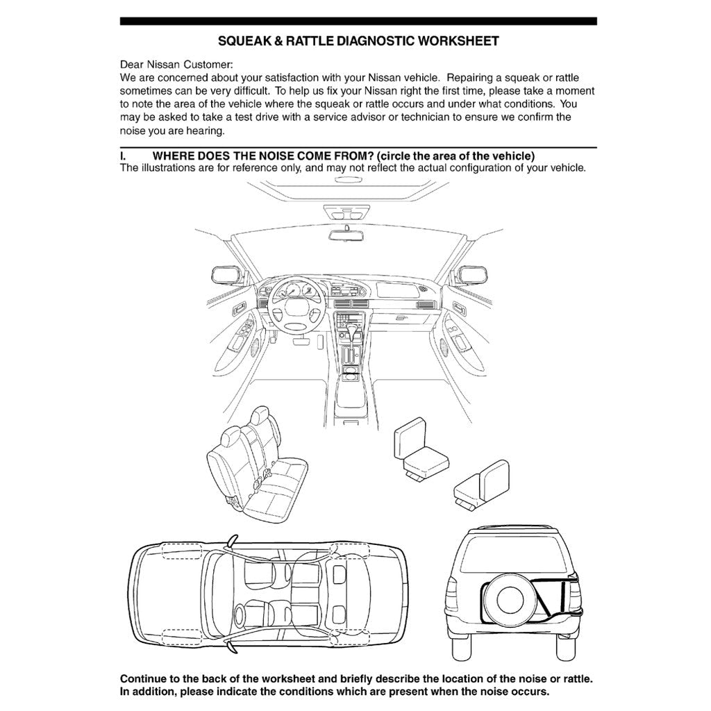 NISSAN X-TRAIL T30 2001-2008 Full Manual Set – Repair & Maintenance Manual