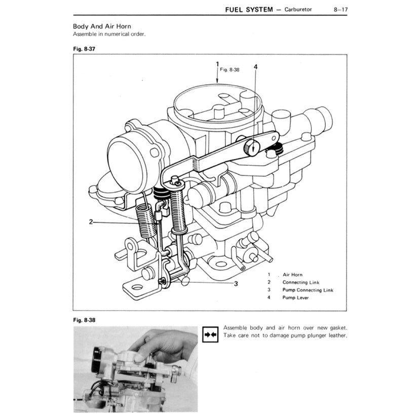 TOYOTA ENGINE 18R /18R-C/ 18R-G Workshop Repair Manual