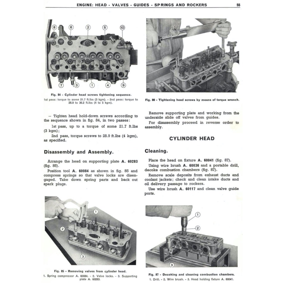 FIAT 850 100 B/C/G 1964-1973 Full Manual Set – Repair & Maintenance Manual and User Handbook