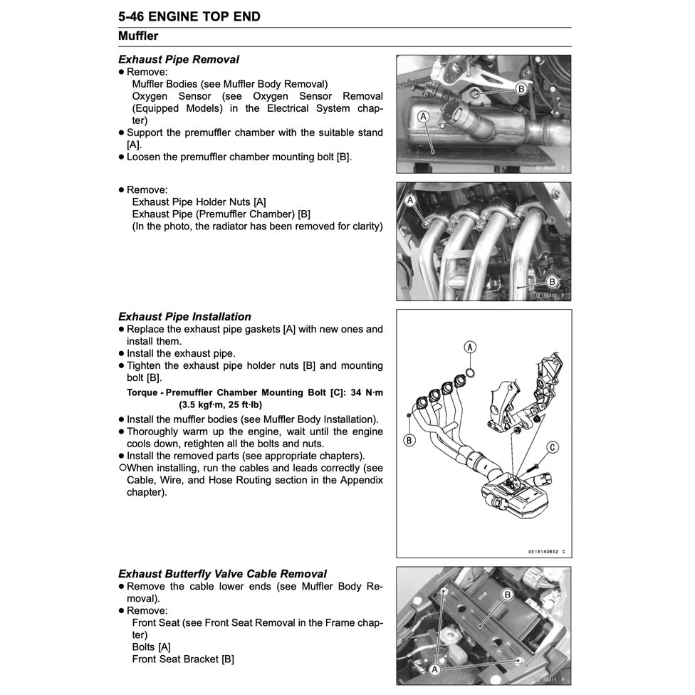 KAWASAKI Z1000 2010-2013 Full Manual Set – Repair & Maintenance Manual and User Handbook