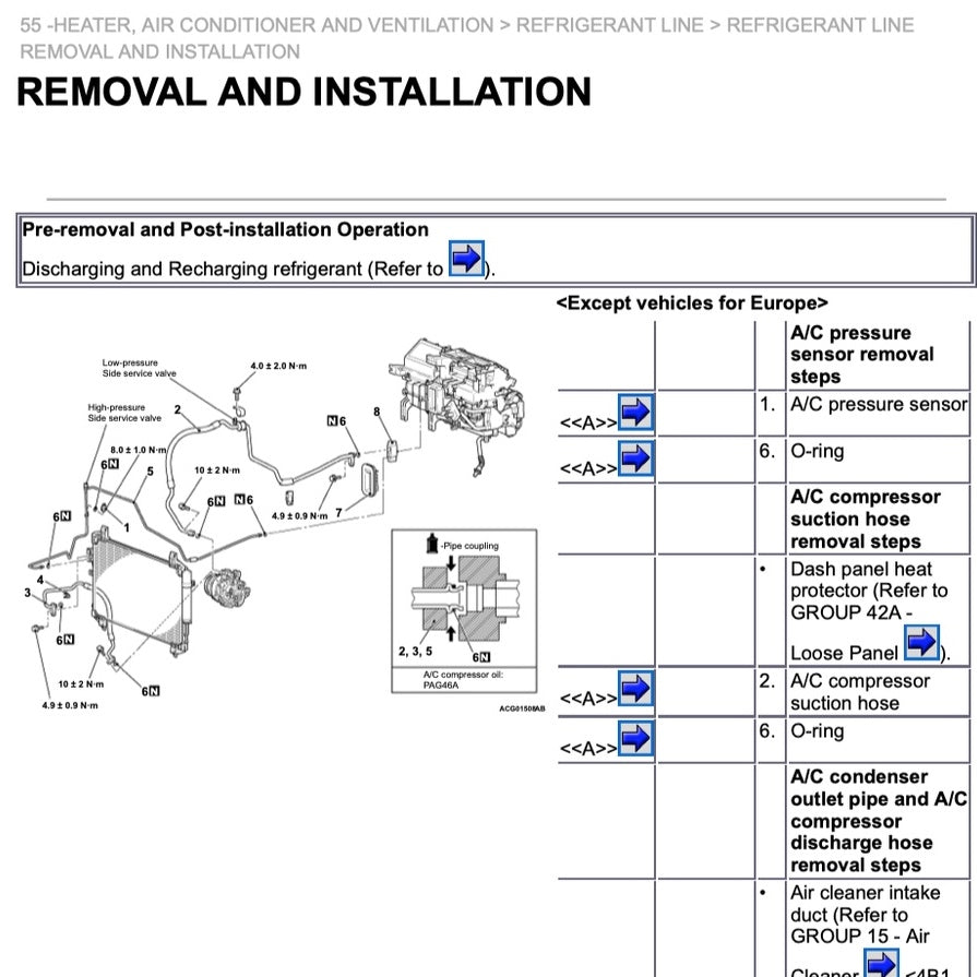 MITSUBISHI OUTLANDER III GF 2020-2023 Full Manual Set – Repair & Maintenance Manual