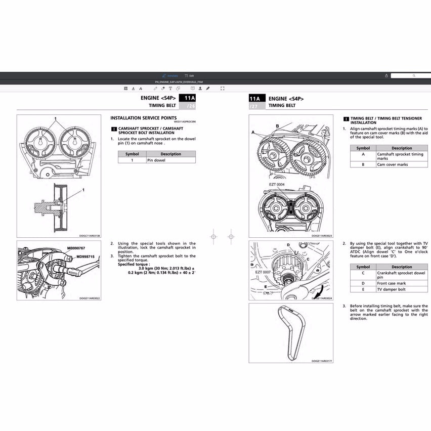 PROTON CAMPRO S4P IAFM ENGINE WORKSHOP MANUAL and AUTOMATIC TRANSMISSION F4A4A