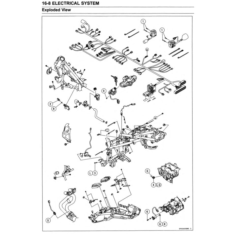 KAWASAKI VERSYS-X KLE300 ABS 2017-2022 Full Manual Set – Repair & Maintenance Manual and Spare Parts Catalog and User Handbook