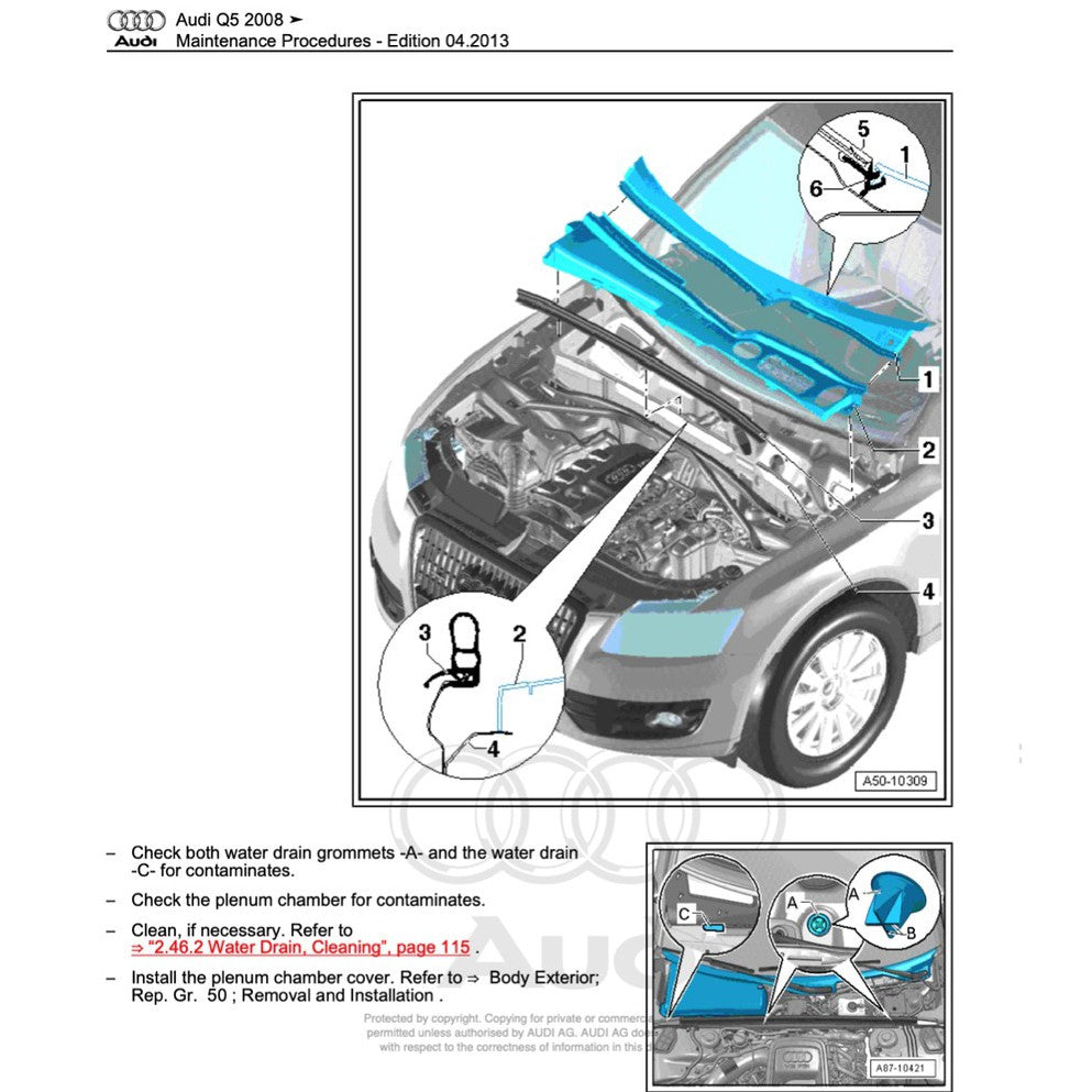 Audi Q5 8R 2008-2017 Full Manual Set – FACTORY Repair & Maintenance Manual