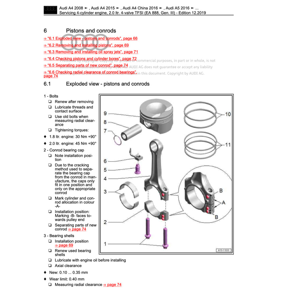 Audi Q5 8R 2008-2017 Full Manual Set – FACTORY Repair & Maintenance Manual