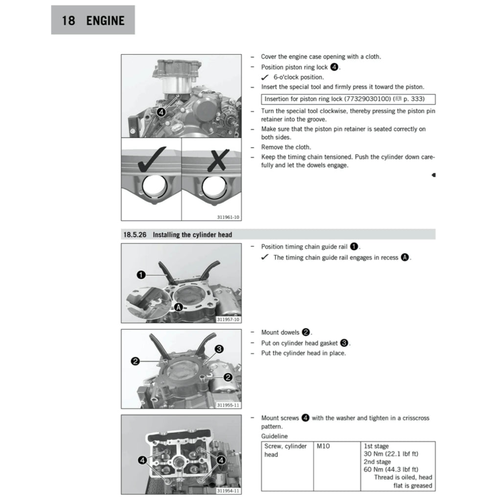 KTM DUKE 390 2013-2018 Full Manual Set – Repair & Maintenance Manual and Spare Parts Catalog and User Handbook