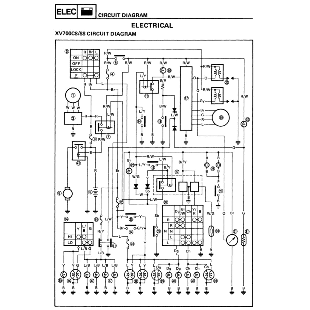 YAMAHA VIRAGO XV 700/750/1000/1100 1985-1999 Full Manual Set – Repair & Maintenance Manual and User Handbook