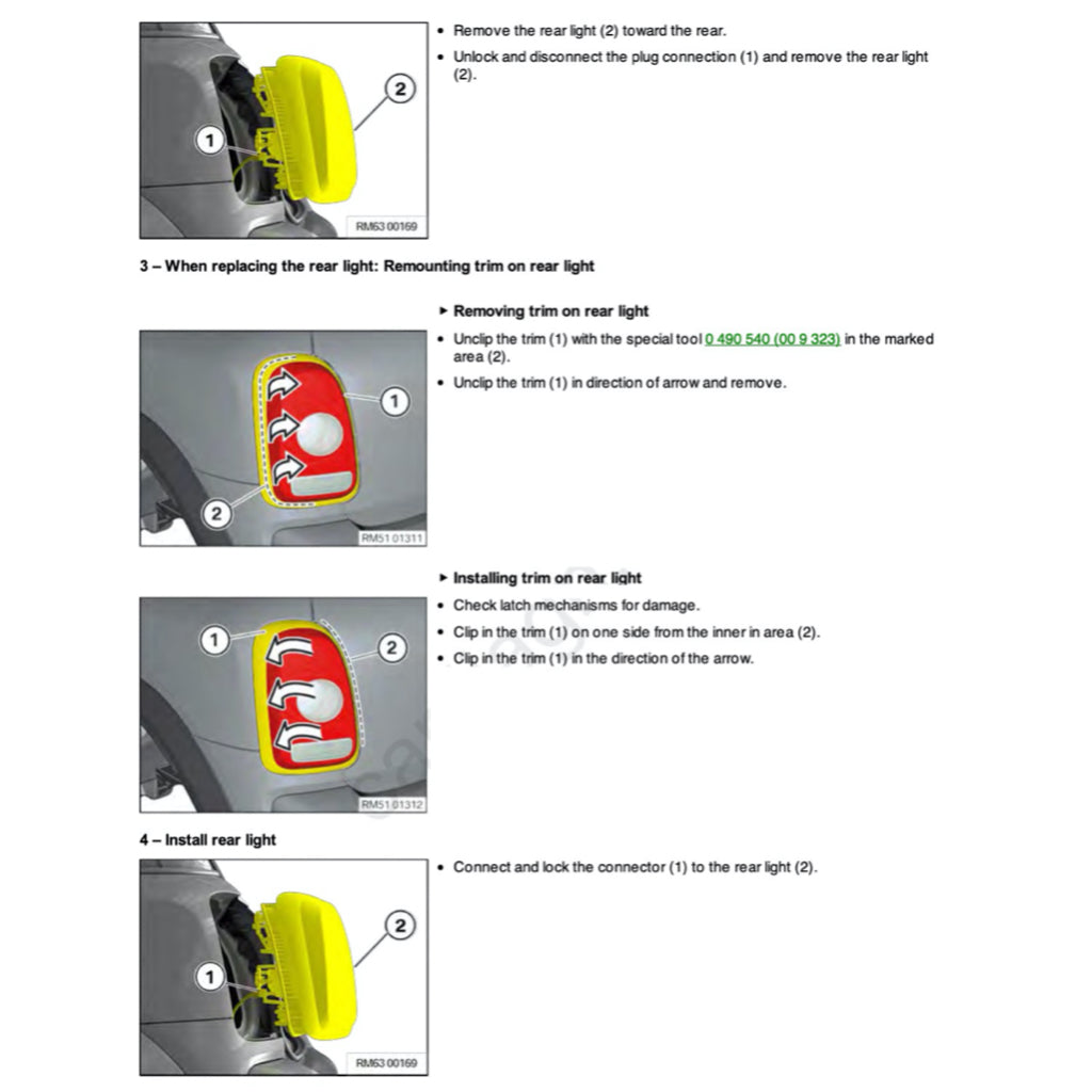 MINI COUNTRYMAN F60 /B38 2017-2023 Full Manual Set – Repair & Maintenance Manual