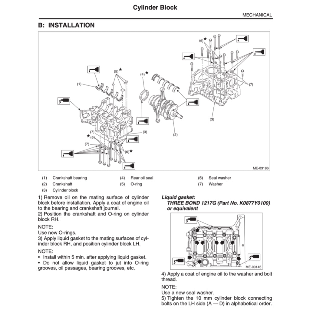 SUBARU LEGACY BM 2009-2014 Full Manual Set – Repair & Maintenance Manual