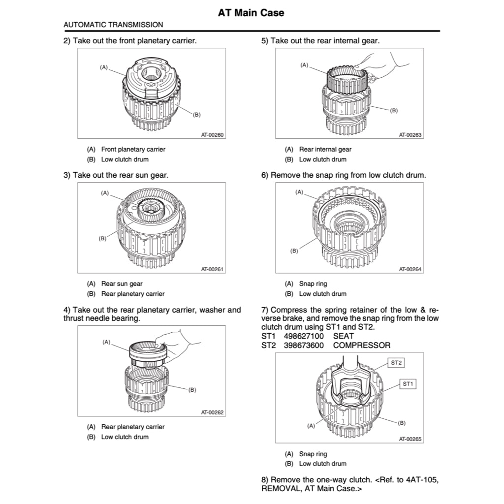 SUBARU IMPREZA GE/GH 2008-2011 Full Manual Set – Repair & Maintenance Manual
