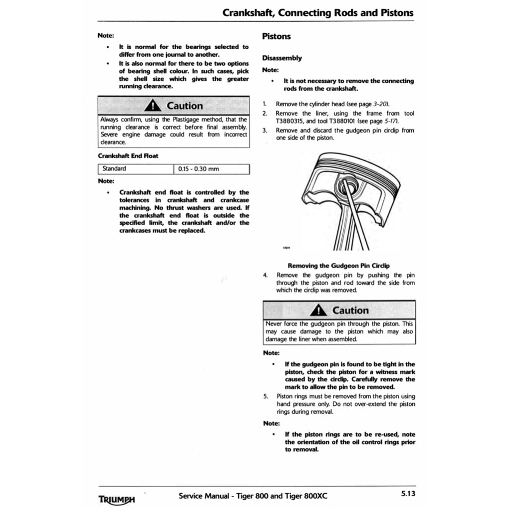 TRIUMPH TIGER 800 XC 2011-2014 Full Manual Set – Repair & Maintenance Manual and User Handbook