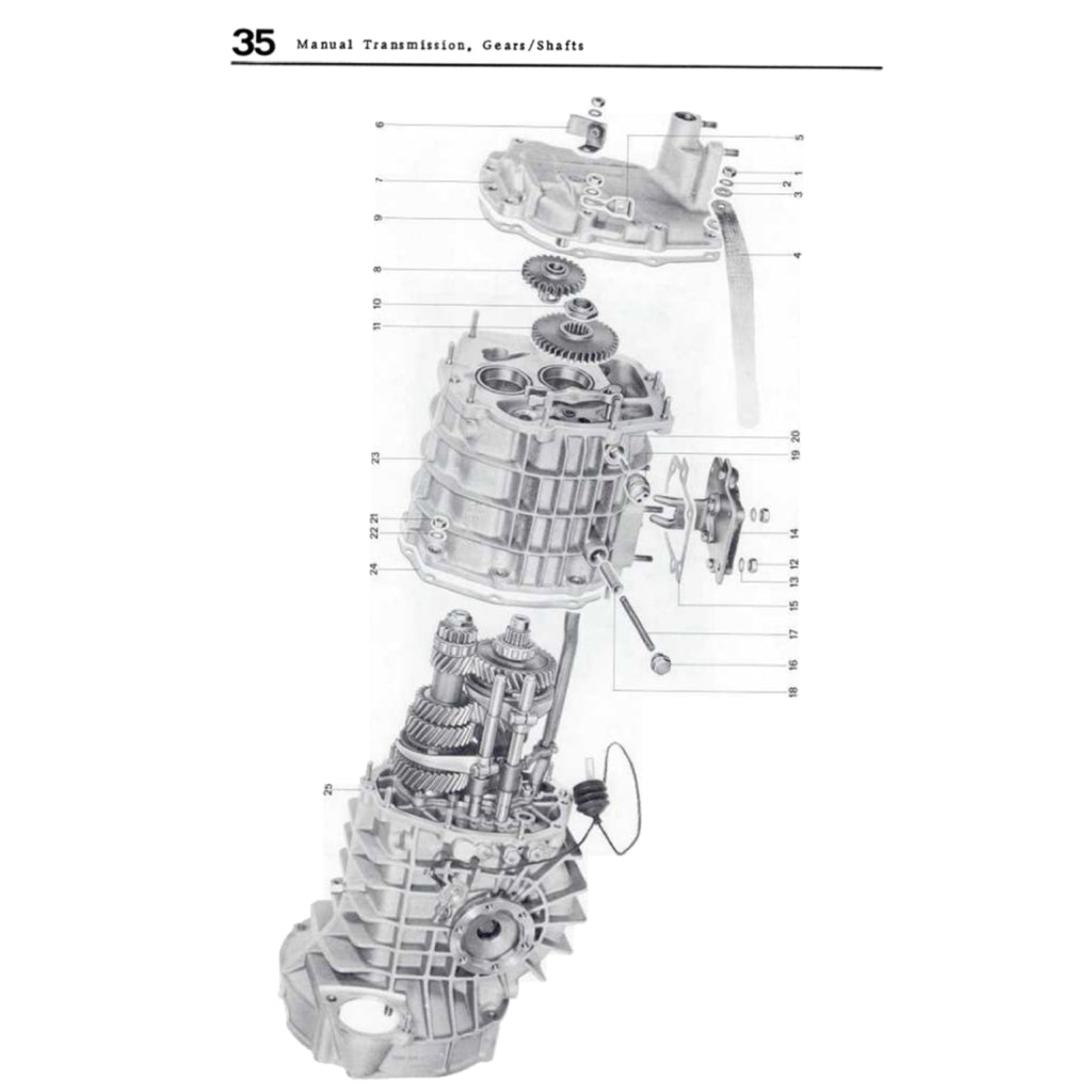 PORSCHE 911 930 T 1975-1987 Full Manual Set – Repair & Maintenance Manual and Spare Parts Catalog
