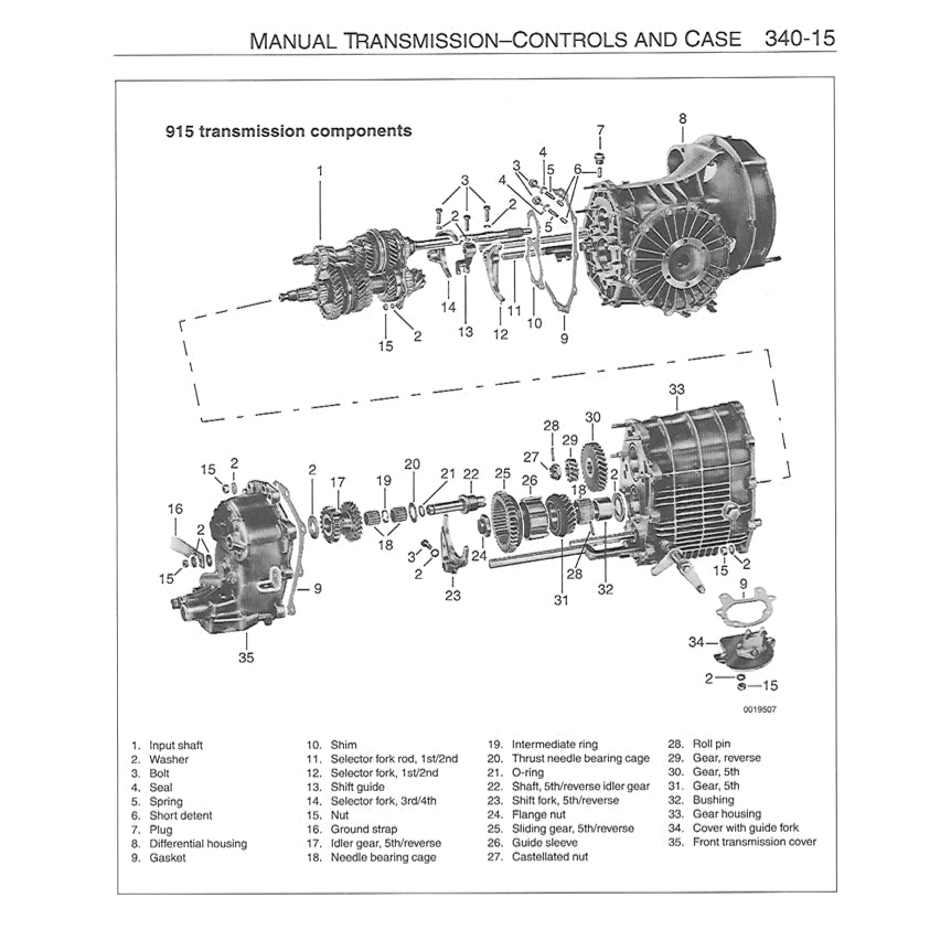 PORSCHE 911 CARRERA 1984-1989 Full Manual Set – Repair & Maintenance Manual and Spare Parts Catalog
