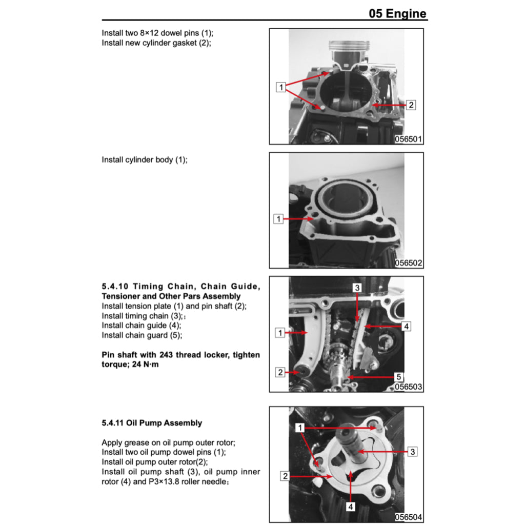 CFMOTO 250NK CF250/A 2018-2023 Full Manual Set – Repair & Maintenance Manual and Spare Parts Catalog and User Handbook
