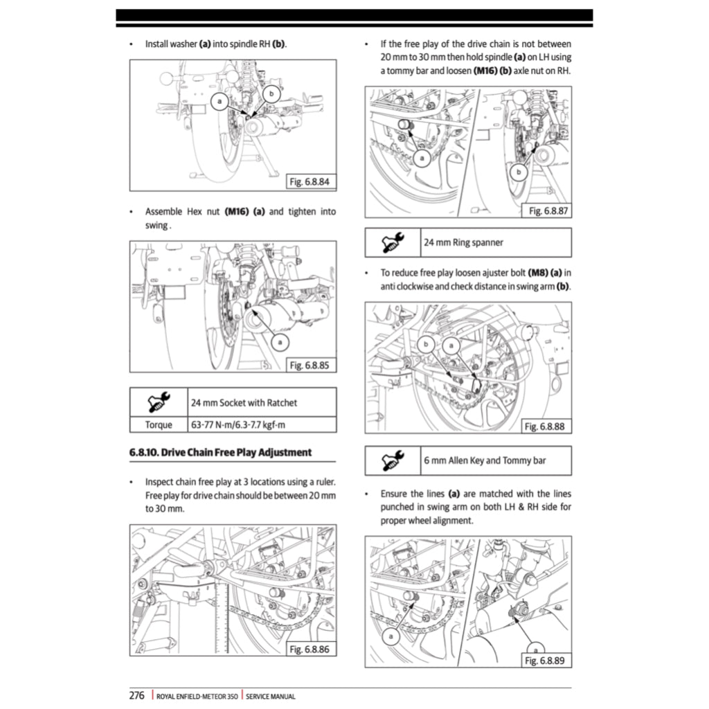 ROYAL ENFIELD METEOR 350 2021+ Full Manual Set – Repair & Maintenance Manual and User Handbook