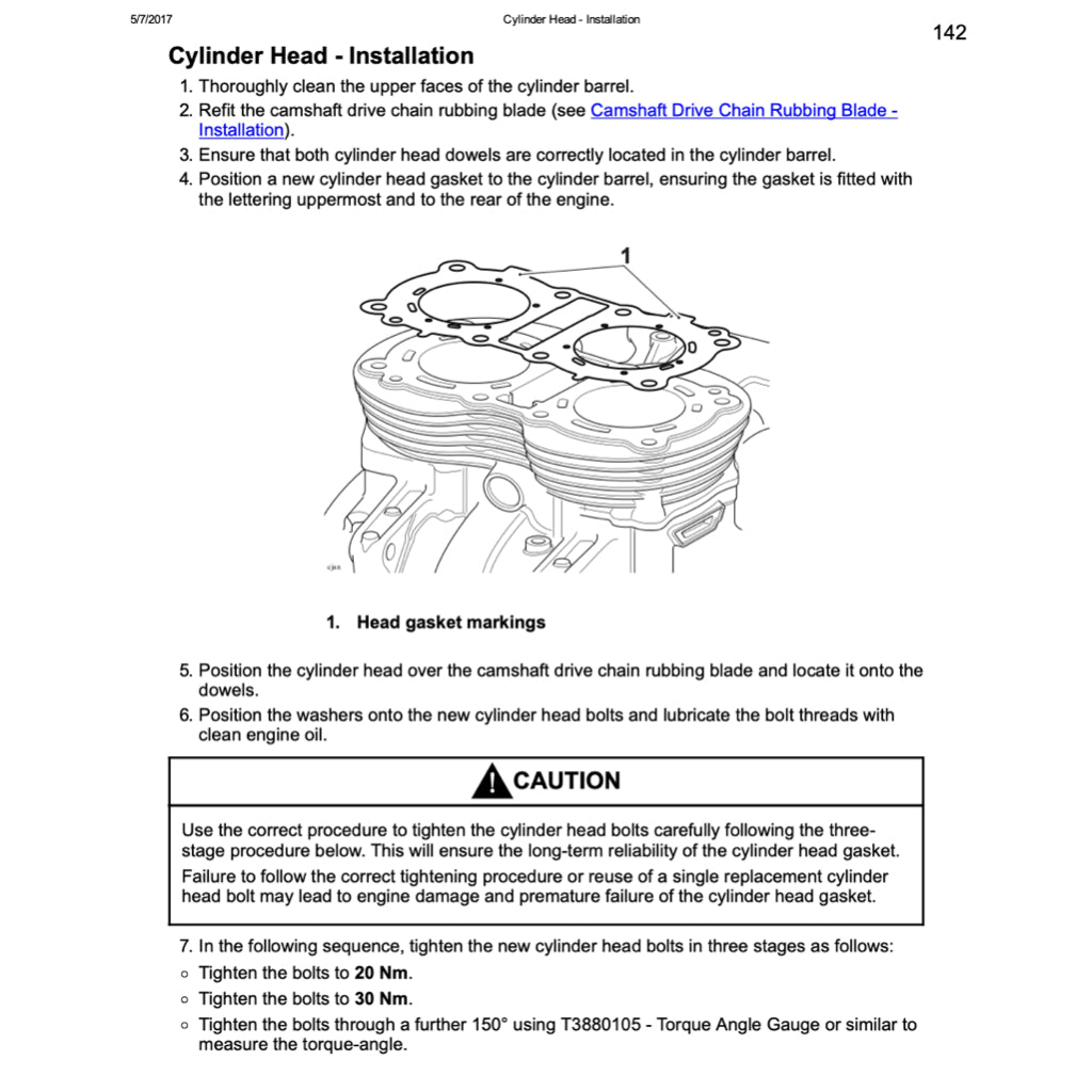 TRIUMPH THRUXTON R 1200 2016-2023 Full Manual Set – Repair & Maintenance Manual and User Handbook