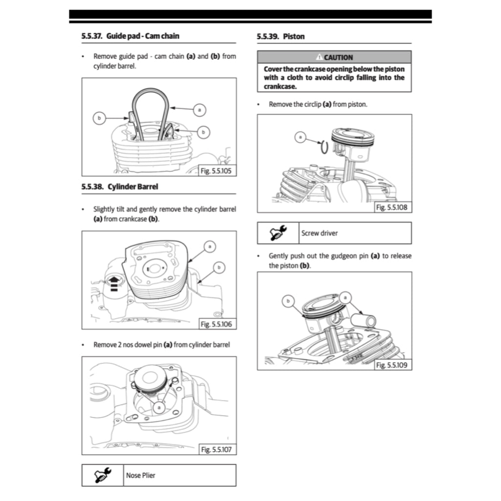 ROYAL ENFIELD METEOR 350 2021+ Full Manual Set – Repair & Maintenance Manual and User Handbook