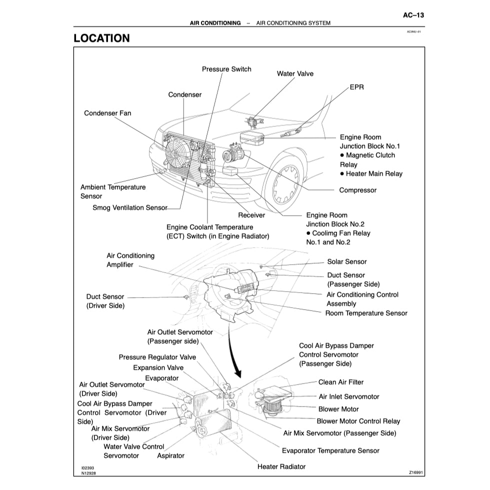 LEXUS LS400 XF10/XF20 1990-2000 Full Manual Set – Repair & Maintenance Manual