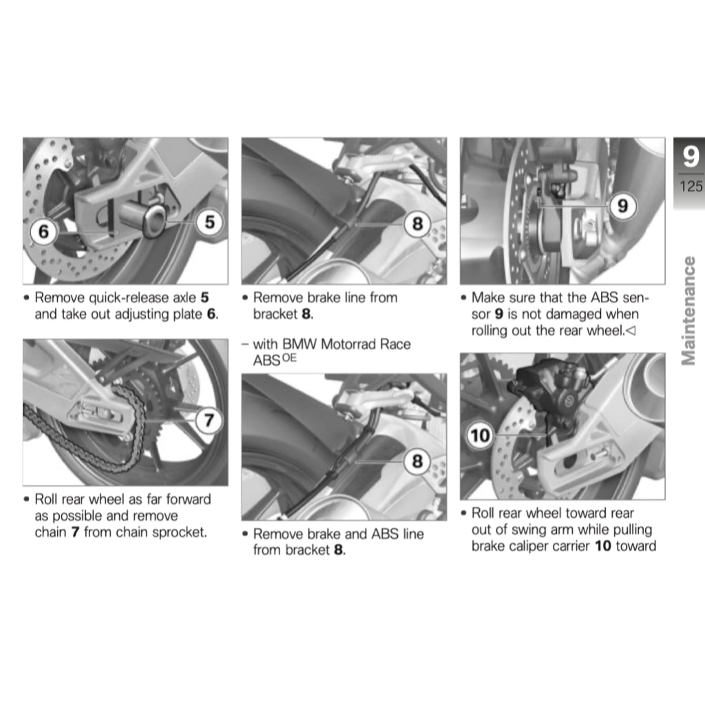 BMW S1000RR K46 MK3 2012-2014 Full Manual Set – Repair & Maintenance Manual and User Handbook