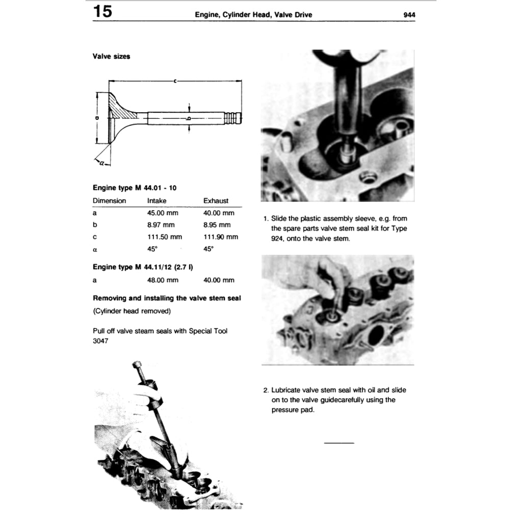 PORSCHE 944 1982-1991 Full Manual Set – Repair & Maintenance Manual and Spare Parts Catalog