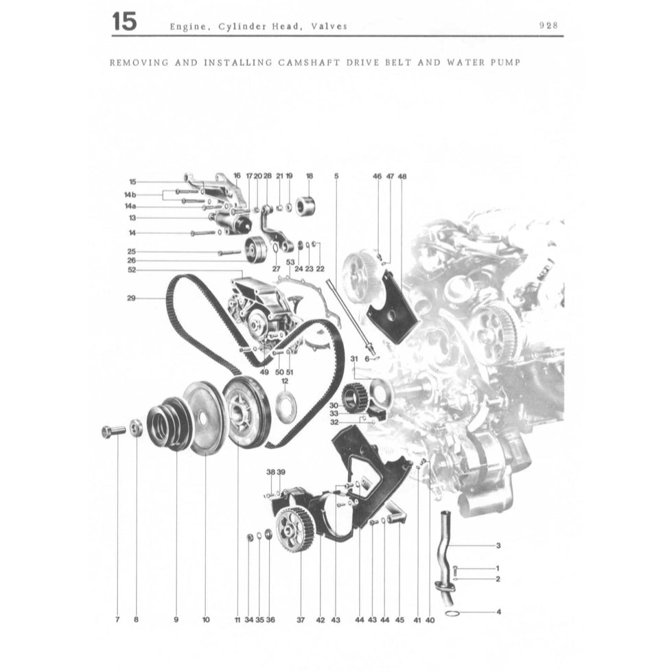 PORSCHE 928 1977-1995 Full Manual Set – Repair & Maintenance Manual and Spare Parts Catalog